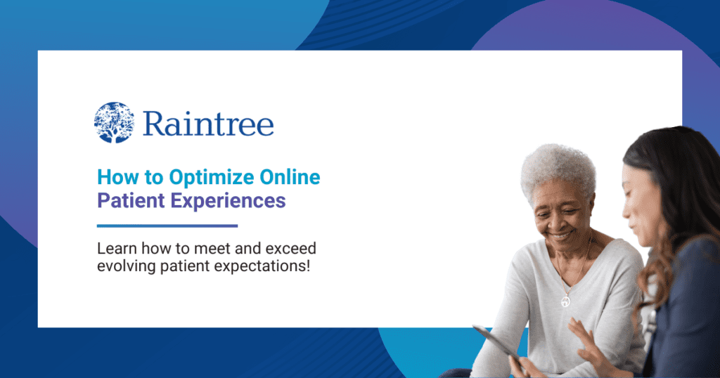 How To Optimize Online Patient Experiences 1 How To Optimize Online Patient Experiences