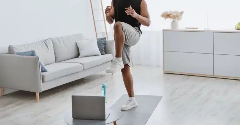 A Physical Therapy Patient Completes Home Exercises After An Injury, Illustrating The Topic: Return To Work Program Success.