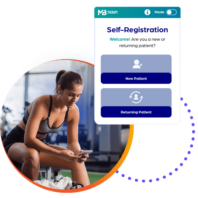 Touchpoints For Physical Therapy Patient Self-Registration