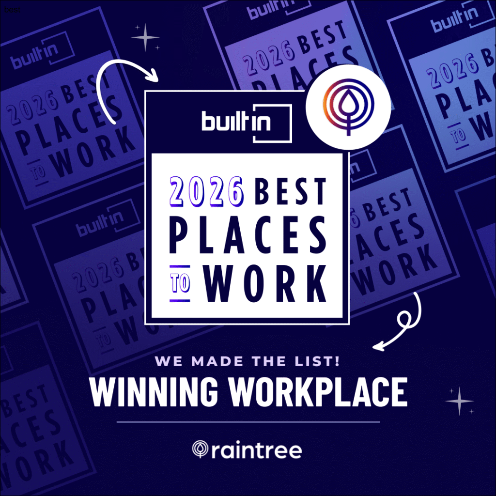 Raintree Best Places To Work Award 2026