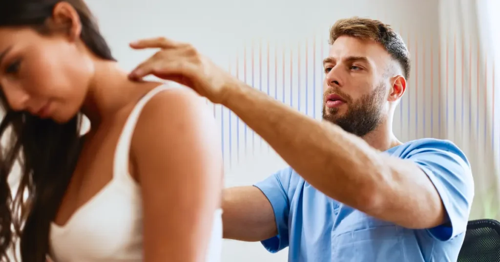 Physical therapist using trustworthy AI.