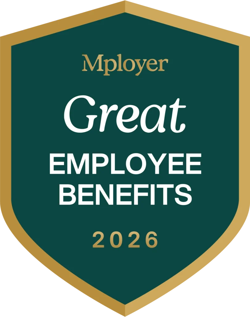 Great Employee Benefits Award - Mployer - Market Leading Benefits 2026