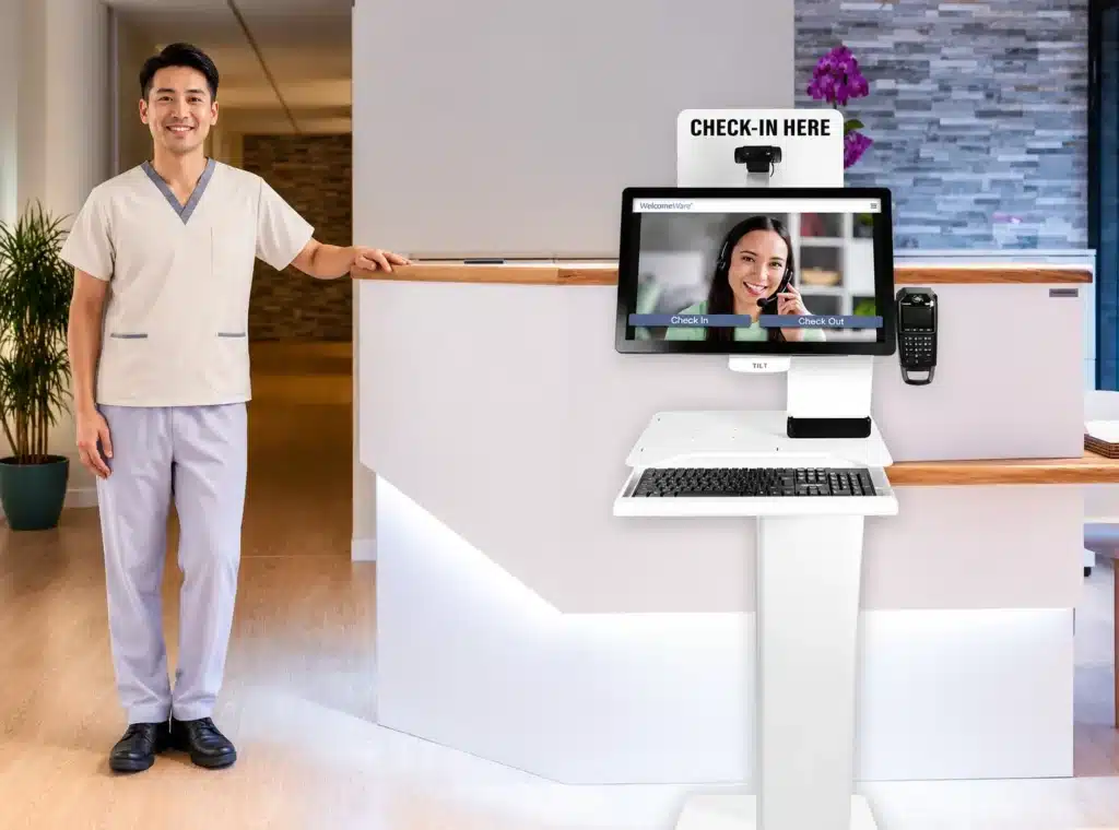 Physical Therapy Front Desk Kiosk